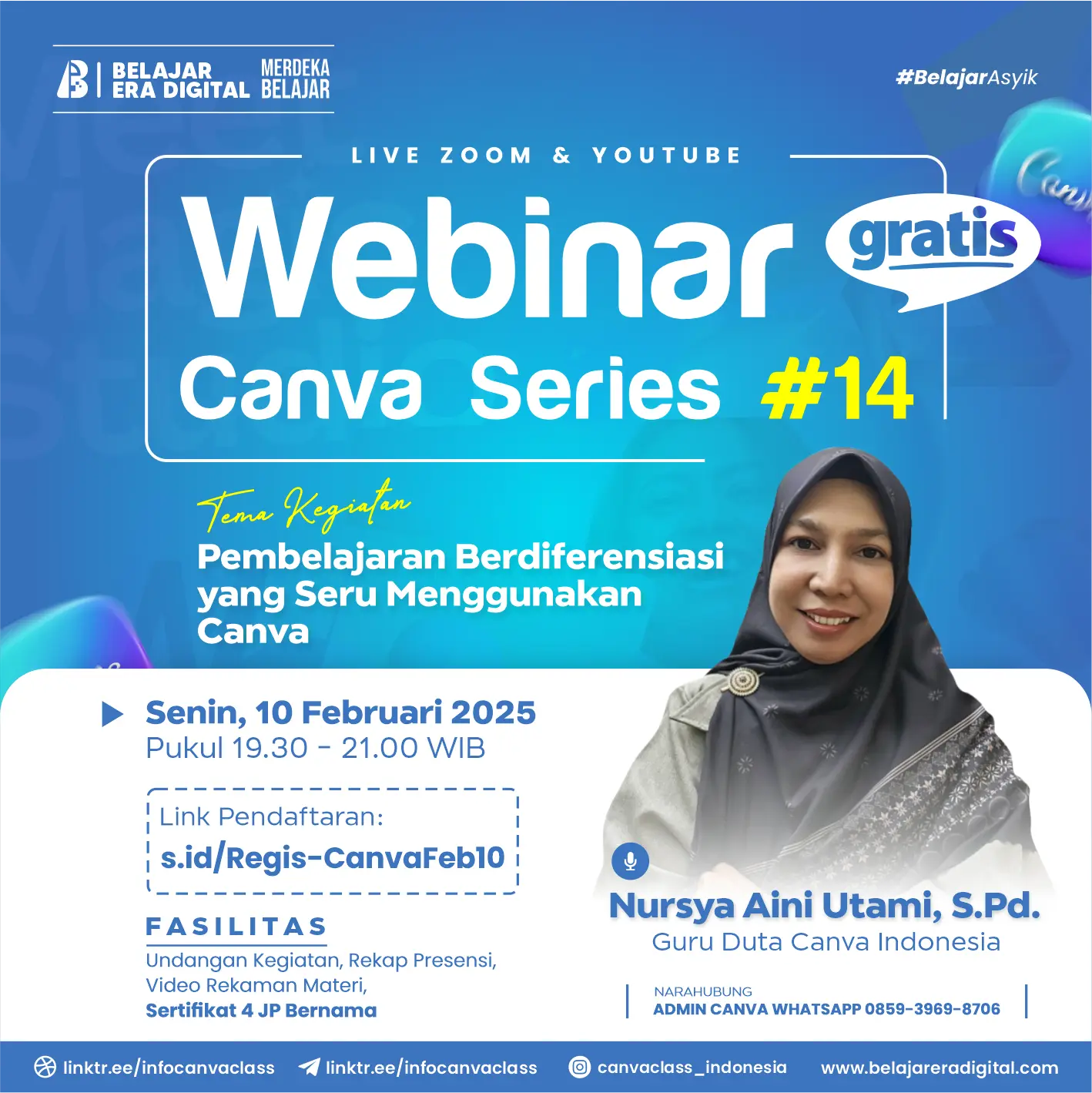 Merancang Pembelajaran Deep Learning untuk Meningkatkan Kualitas Pembelajaran (10 Februari 2025)